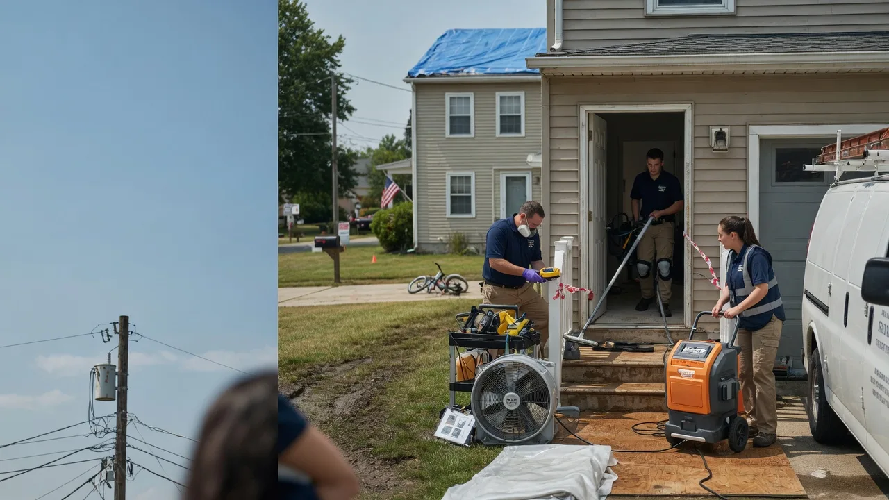 Water Damage Repair in Verner, WV near me